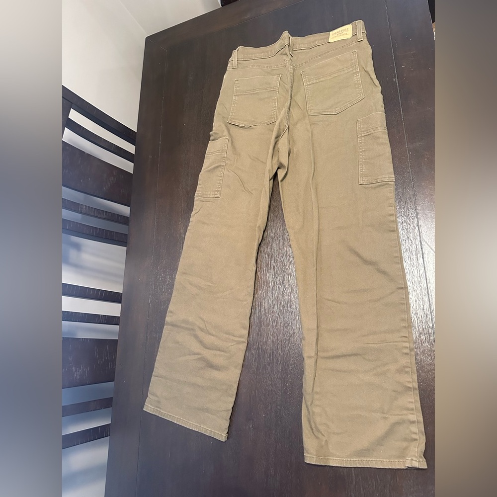 Green Cargo Pants - Picture 2 of 3